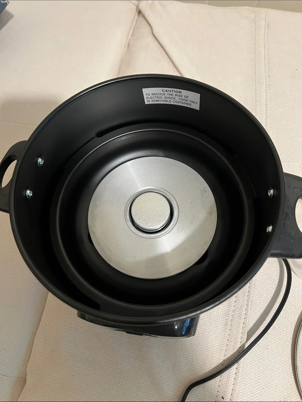 Brentwood Black Rice Cooker - Black - 3 cups uncooked